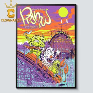 Primus Quarry Amphitheater 2025 Santa Cruz CA August 3rd Home Decor Poster Canvas