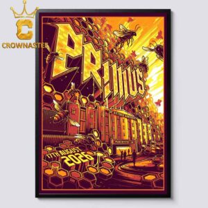 Primus Victoria Warehouse 2026 Manchester UK August 17th Home Decor Poster Canvas
