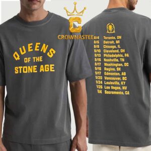 Queens Of The Stone Age 2026 Tour Dates Two Sided T-Shirt