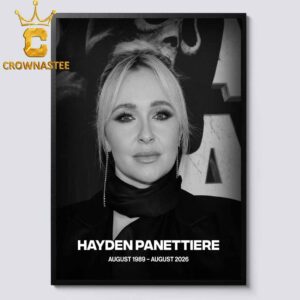 RIP Hayden Panettiere Death 1989 2026 Actress Heroes And Nashville Shows Home Decor Poster Canvas