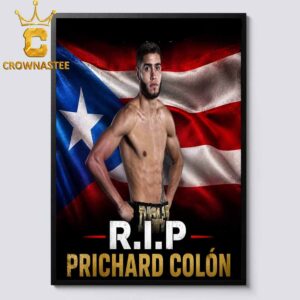 RIP Prichard Colon 1992 2026 Home Decor Poster Canvas