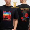 Rush 2026 Fifty Something Tour Dates Stage Logo Two Sided T-Shirt