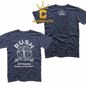 Rush 2026 Fifty Something Tour North America Starman Two Sided T-Shirt