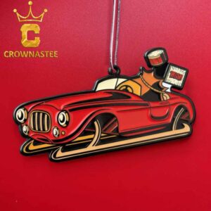 Rush Sleigh Xmas Gift Arcrylic Ornaments
