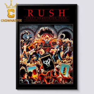 Rush Toronto 2026 Scotiabank Arena Ontario August 7 9 11 13 Tour Home Decor Poster Canvas