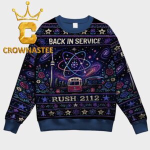 Rush Toronto 2026 Scotiabank Arena Ontario August Fifty Something Tour Limited Christmas Gift Ugly Sweater