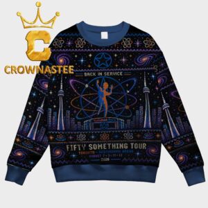 Rush Toronto 2026 Scotiabank Arena Ontario August Fifty Something Tour Limited Christmas Ugly Sweater
