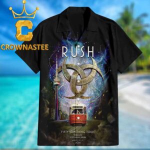 Rush Toronto 2026 Scotiabank Arena Ontario August Fifty Something Tour Limited Hawaiian Shirt