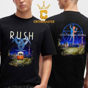 Rush Toronto 2026 Scotiabank Arena Ontario August Fifty Something Tour Two Sided T-Shirt