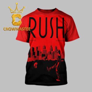 Rush Xfinity Mobile Arena 2026 Tour Philadelphia PA August 21 All Over Print T-Shirt