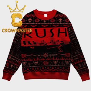 Rush Xfinity Mobile Arena 2026 Tour Philadelphia PA August 21 Christmas Ugly Sweater