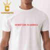 Slayyyter 2026 Worst Girl In America Tour Malboro Unisex T-Shirt