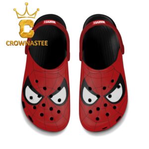Spiderman Marvel Eyes Crocs Clogs