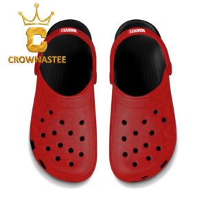 Spiderman Marvel Logo Spiderweb Crocs Clogs