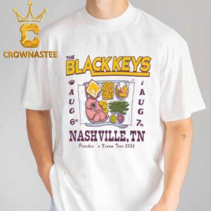 The Black Keys The Pinnacle 2026 Nashville TN August 6th 7th Unisex T-Shirt
