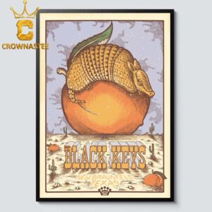 The Black Keys Whitewater Amphitheater 2026 New Braunfels TX July 25th Home Decor Poster Canvas