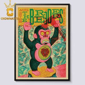 The Breeders The Sound 2026 Tour San Diego CA August 25th Home Decor Poster Canvas