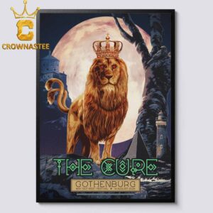 The Cure Gothenburg 2026 Way Out West Festival August 14th Home Decor Poster Canvas