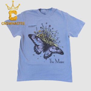 The Maine 2026 The Tour Next Door Butterfly Unisex T Shirt