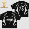 Iron Maiden Run For Your Lives Tour Football Jersey Shirt