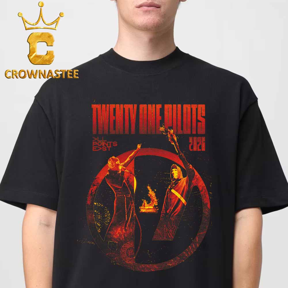 Twenty One Pilots All Points East Festival Victoria Park 2026 London UK August 30th Unisex T-Shirt Twenty One Pilots All Points East Festival Victoria Park 2026 London UK August 30th Unisex T-Shirt