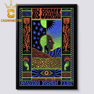 Ty Segall Austin Psych Fest 2026 May 9th Home Decor Poster Canvas