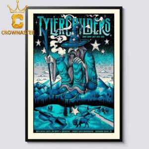 Tyler Childers Fiddler’s Green Amphitheatre Greenwood 2026 Village CO July 18th Home Decor Poster Canvas