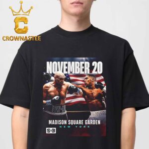 Tyson Fury vs Anthony Joshua 2026 Madison Square Garden New York City November 20th Unisex T-Shirt
