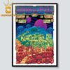 Umphrey’s McGee Indiana Wisconsin Michigan 2025 August Home Decor Poster Canvas