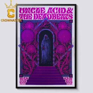 Uncle Acid And The Deadbeats Hellfest Open Air Festival 2026 Home Decor Poster Canvas