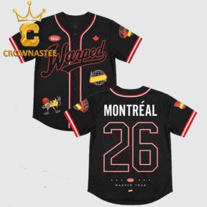 Vans Warped Tour Montreal 2026 Baseball Jersey