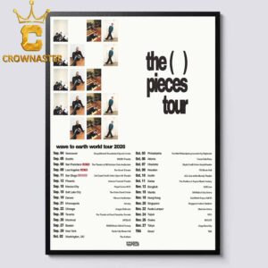 Wave To Earth 2026 North America World Tour Dates Home Decor Poster Canvas
