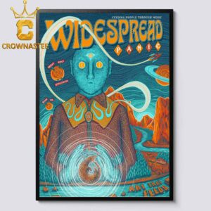 Widespread Panic Hayden Homes Amphitheater 2026 Bend Oregon July 10th Home Decor Poster Canvas