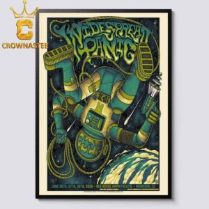 Widespread Panic Red Rocks Amphitheatre 2026 Morrison CO June 26th 27th 28th Home Decor Poster Canvas