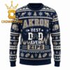 Akron Zips Charlie Brown Snoopy NCAA Christmas Ugly Sweater