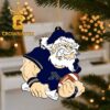 Akron Zips Santa Claus Christmas Tree Decor Ornament