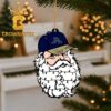Akron Zips Santa Claus Head Christmas Ornament