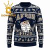 Akron Zips Santa Claus Head Christmas Ugly Sweater