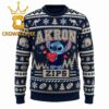 Akron Zips Snoopy With Heart Christmas Ugly Sweater