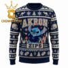 Akron Zips Stitch Heart Christmas Ugly Sweater