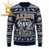 Akron Zips Winnie the Pooh And Piglet Christmas Ugly Sweater