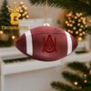 Alabama A&M Bulldogs Football White Logo Christmas Tree Decor Ornament
