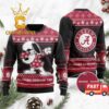 Alabama Crimson Tide NCAA Christmas Personalize Ugly SweatShirt