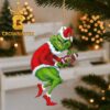 Alabama State Hornets Grinch Stolen Logo Christmas Tree Decor Ornament