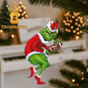 Alabama State Hornets Grinch Stolen Football Logo Christmas Tree Decor Ornament