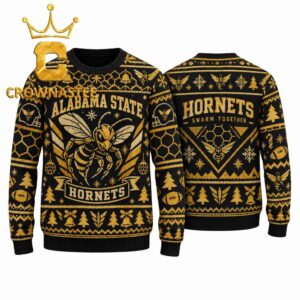 Alabama State Hornets NCAA Football Christmas Ugly Sweater
