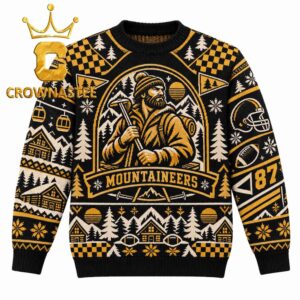 Appalachian State Mountaineers Christmas Ugly Sweater