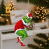 Appalachian State Mountaineers Grinch Stolen Football Logo Christmas Tree Deccor Ornament