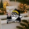 Appalachian State Mountaineers Santa Claus Christmas Ornament