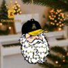 Appalachian State Mountaineers Snoopy Football Christmas Ornament